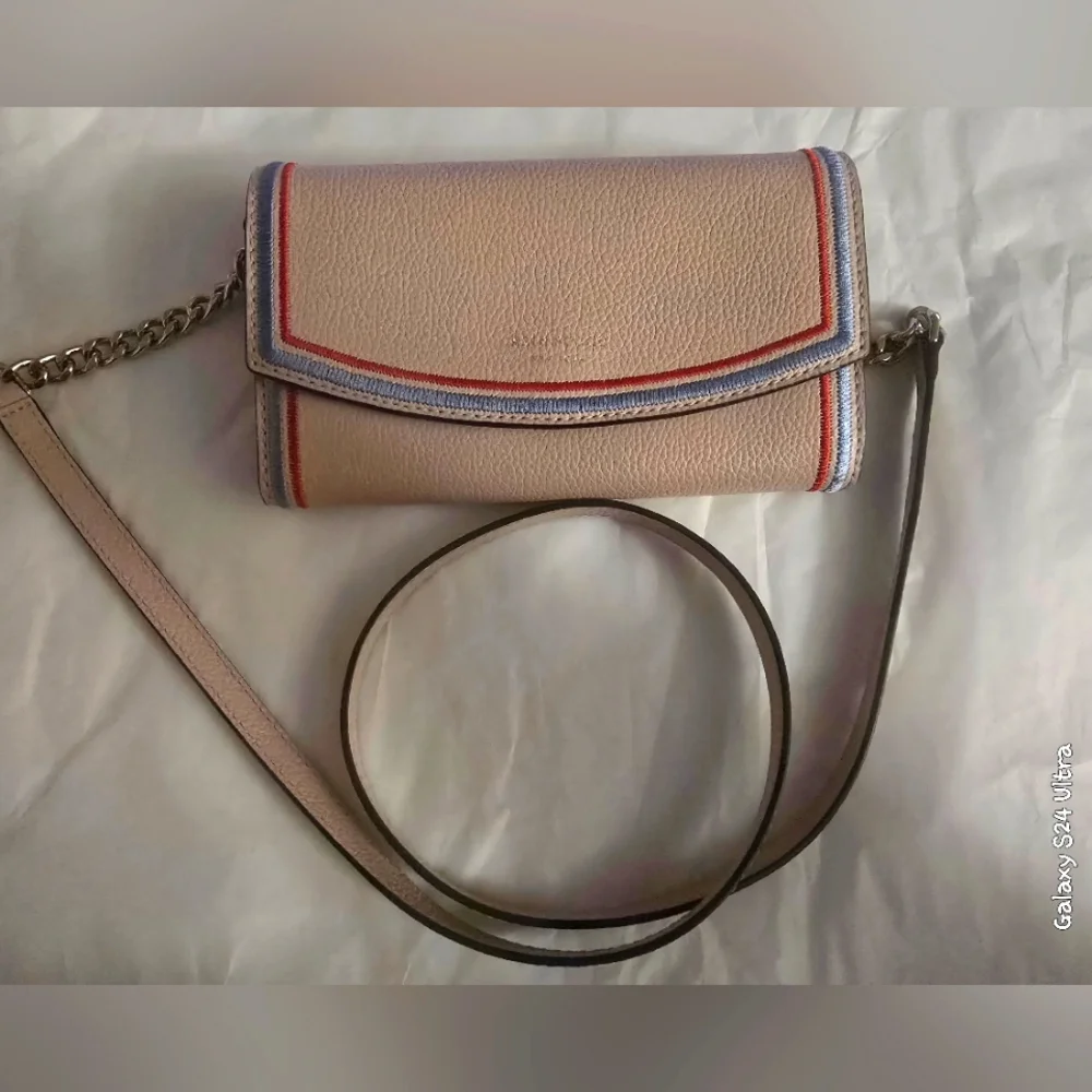 Kate Spade NY ♠️ Eva Embroidered Clutch Purse EUC